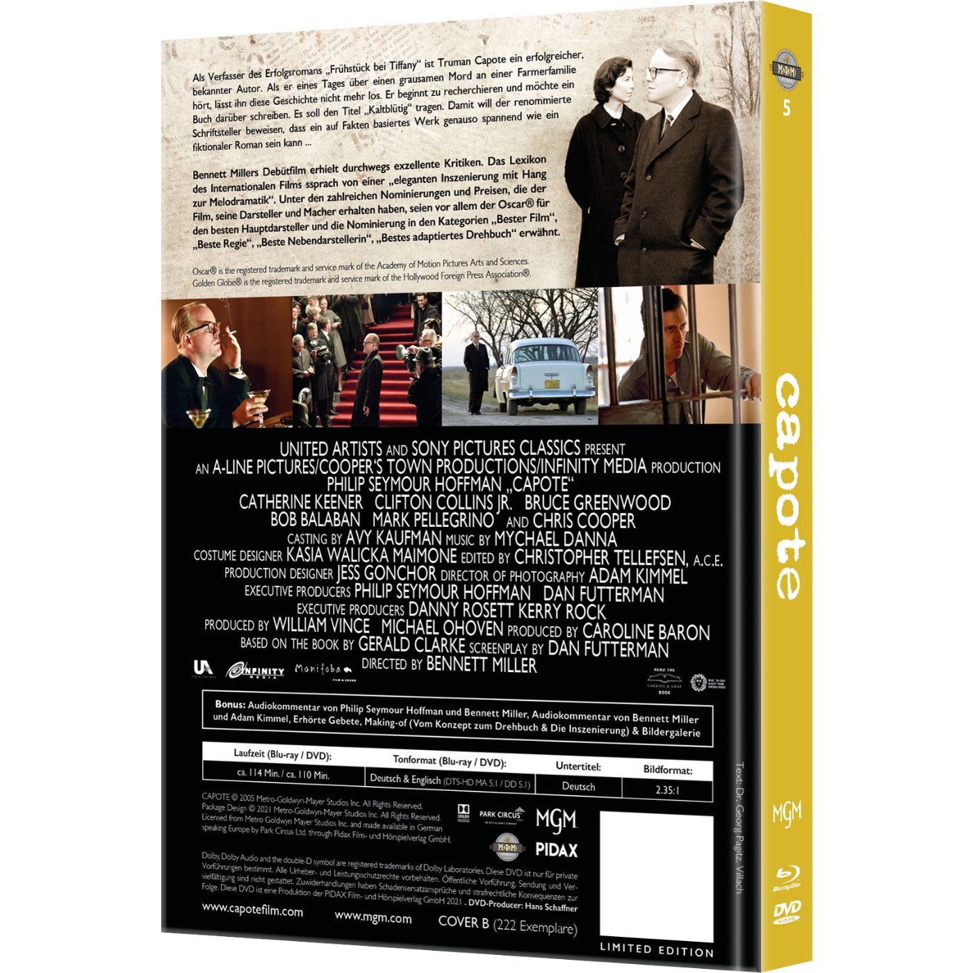 CAPOTE (Mediabook B) – Bild 2